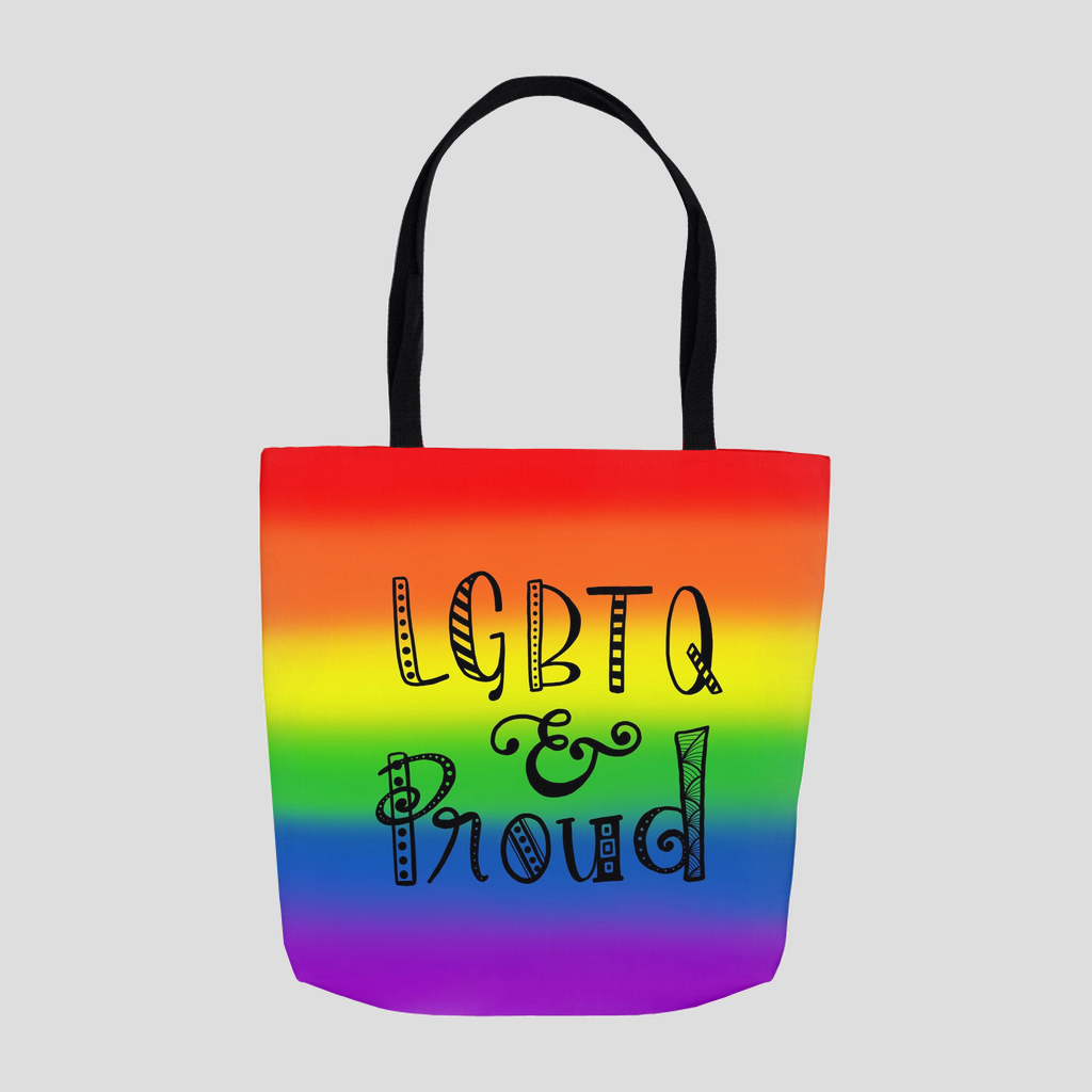 LGBTQ Proud Tote Bag – The Crafty Queer
