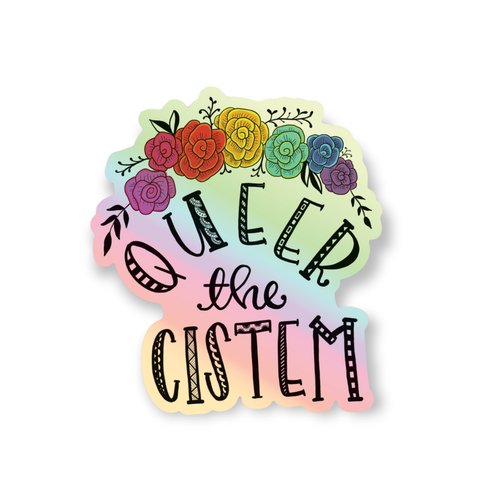 Queer the Cistem Sticker