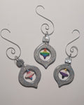 Pride Flag Sparkle Ornaments