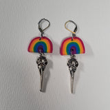 Crow Skull Rainbows