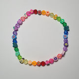 Rainbow Charm Choker