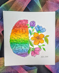 "Neurobloom" Watercolor Painting