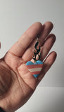 Flaming Pride Heart Earrings