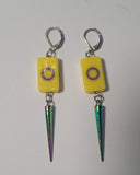 Pride Flag Spike Earrings