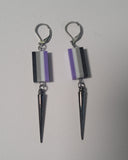 Pride Flag Spike Earrings