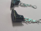 Flaming Doc Martin Earrings