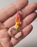 Barbed Hearts with Rainbow Links