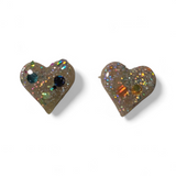 Iridescent Glitter Studs