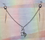 Dead Unicorn Mask Chain