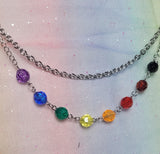Chain Progress Pride Mask Chain