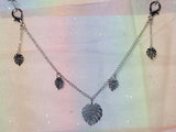 Monstera Leaf Mask Chain