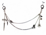 Creepy Rose Mask Chain