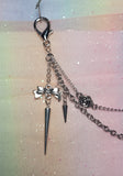 Creepy Rose Mask Chain