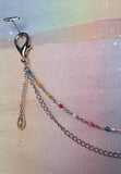 Rainbow Crystal Accent Mask Chain