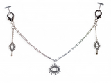 Silver Eye Mask Chain