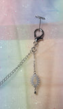 Silver Eye Mask Chain