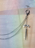 Bows & Spikes Mask Chain