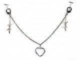 Barbed Heart Mask Chain