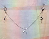 Crescent Moon Mask Chain