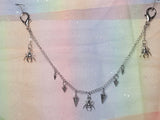 Spikes & Spiders Mask Chain
