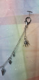 Spikes & Spiders Mask Chain