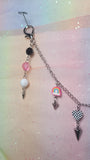 Rainbow & Checkers Mask Chain