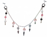 Rainbow & Checkers Mask Chain