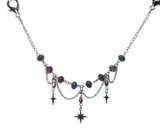 Sparkle Rainbow Onyx Mask Chain