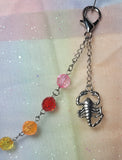 Rose & Scorpian Rainbow Mask Chain