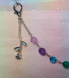 Rose & Scorpian Rainbow Mask Chain