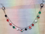 Palestine Mask Chain