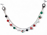 Palestine Mask Chain
