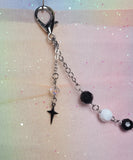 Black & White Sparkle Mask Chain