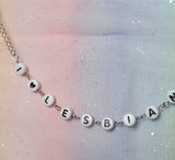 I ❤️ Lesbians Mask Chain