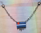 Leather Pride Mask Chain