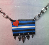 Leather Pride Mask Chain