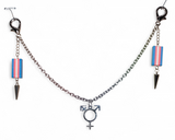 Trans Pride Mask Chain