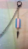 Trans Pride Mask Chain
