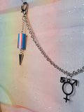 Trans Pride Mask Chain