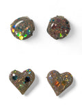 Iridescent Glitter Studs