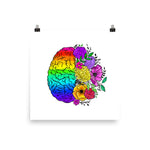 Blossoming Brain Art Print (color)