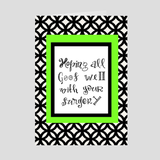 Surgery Wishes Transgender Greeting Card