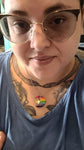 Crystal Pride Moon Necklace