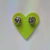 Heart Handpainted Pins