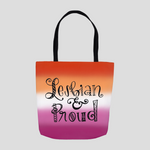 Lesbian & Proud Tote Bag