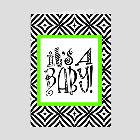 It's a Baby! Greeting Card