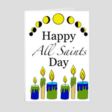 All Saints Day Greeting Card