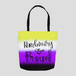 Nonbinary & Proud Tote Bag