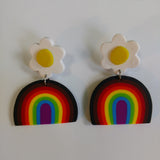 Philly Pride Rainbow Earrings