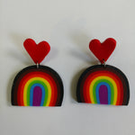 Philly Pride Rainbow Earrings